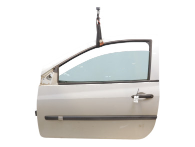 Left door (3-door models only) - Renault CLIO III PH.2 - Blanc - 7751476108 - H1-6015N