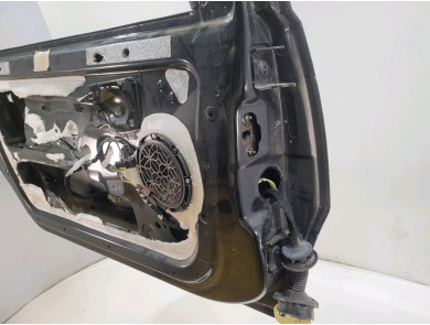 Porte gauche (3 portes) - Citroen C2 PH.1 - Noir - 9002T1 - X1-1122I