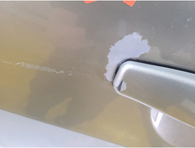 Porte arrière gauche - Dacia DUSTER I PH.1 - Gris Fonce - 821014570R - P1-4735V