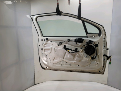 Porte gauche (3 portes) - Peugeot 208 I PH.1 - Blanc - 9805822580 - W1-5027Z