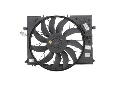 Radiator fan + mounting used - Mercedes CLASSE S - A 220 500 02 93