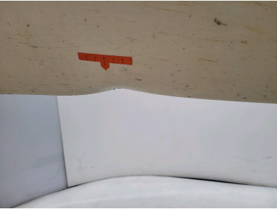 Right front door - Peugeot PARTNER - Blanc - 9839338480 - U0-4221I