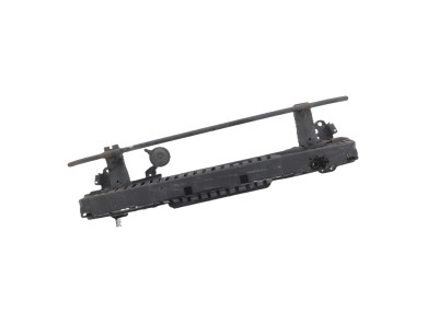 Front bumper reinforcement bar - Hyundai I20 II PH.1 - Blanc - 86530C8360 - X1-7840Q