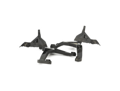 Rear bumper support set - Audi TT III PH.1 - Gris Fonce - 8S0807571 - R1-8594Q
