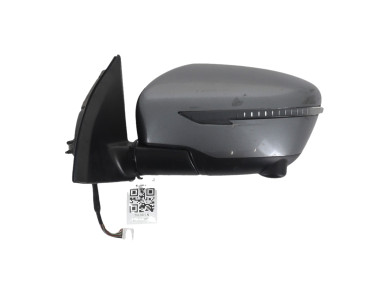 Left wing mirror - Nissan QASHQAI II PH.1 - Gris Clair - 96302-HV59C - N1-6639L