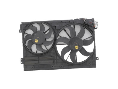 Radiator fan + mounting - Skoda YETI PH.1 - 1K0959455FR - S1-8283Z