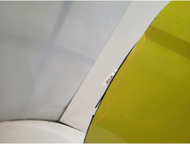 Porte gauche (3 portes) - Fiat 500 III - Vert Clair - 52237043 - I1-0620S