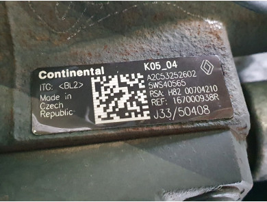 Moteur type K9K898 - Dacia DUSTER I PH.1 - E1-8969I