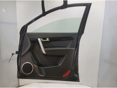 Right front door - Chevrolet CAPTIVA PH.3 - Noir - 42352070 - K0-8612J