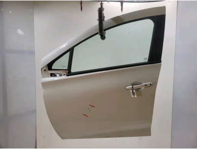 Left front door - Renault ZOE PH.2 - Blanc - 801015486R - N1-6289Q
