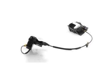 Left rear door lock - Peugeot 207 - Orange Fonce - 9137G0 - G1-9427W