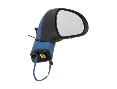 Right wing mirror - Peugeot 308 I PH.1 - Bleu Fonce - 8153NF - E1-5063S