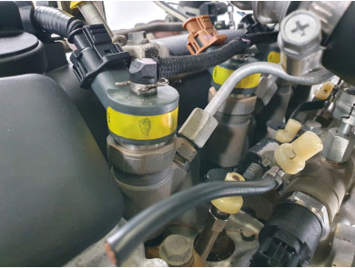Engine type 1ND-TV - Toyota YARIS I PH.2 - R1-6867P