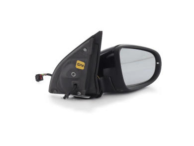 Right wing mirror - Volkswagen GOLF VI - Noir - 5K0857508AF9B9 - R0-7529J
