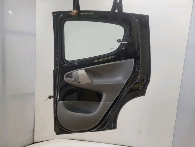 Right rear door - Citroen C1 I PH.1 - Noir - 1612543680 - N1-0690A