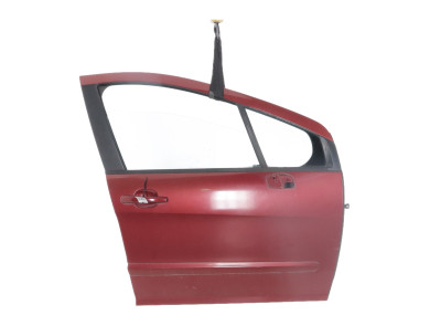 Porte avant droite - Peugeot 308 I PH.1 - Rouge Fonce - 9004CC - X1-8697K