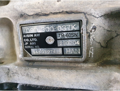 Boîte de vitesses type HAN - Volkswagen TOUAREG I PH.1 - A0-9234Q