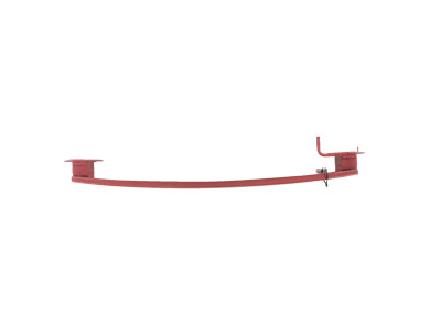 Rear bumper reinforcement bar - Chevrolet SPARK PH.1 - Rouge Fonce - 95985162 - C1-7303T