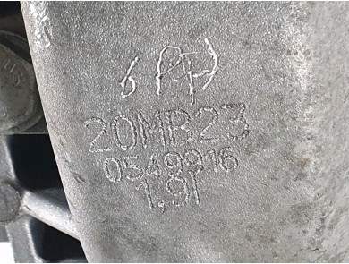 Boîte de vitesses type 20MB23 - Peugeot 308 I PH.1 - X1-4346B