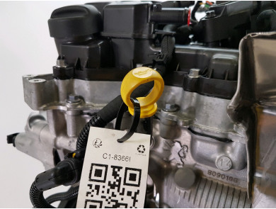 Engine type HN02-1615638580 - Citroen C4 II PH.2 - C1-8366I