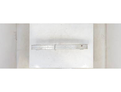 Rear bumper reinforcement bar - Citroen C4 CACTUS PH.2 - Blanc - 9801174980 - M1-8201T