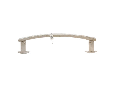 Rear bumper reinforcement bar - Citroen C4 CACTUS PH.2 - Blanc - 9801174980 - M1-8201T