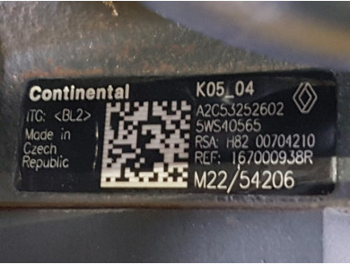 Moteur type K9K837 - Renault MEGANE III PH.2 - B1-8227Q