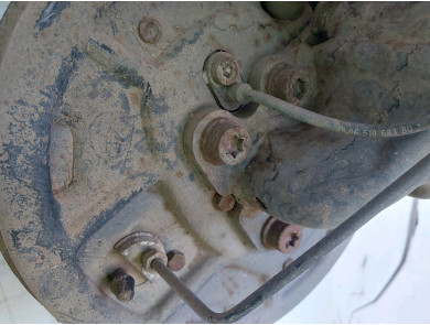 Rear axle - Peugeot 207 - 5148V2 - U1-6495H