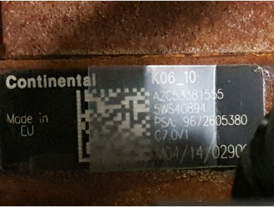 Engine type 9H05 - Peugeot 308 I PH.2 - P1-6160X