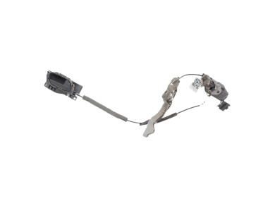 Right front door lock - Citroen BERLINGO FOURGON II PH.1 - Blanc - 9135EA - M1-3655W