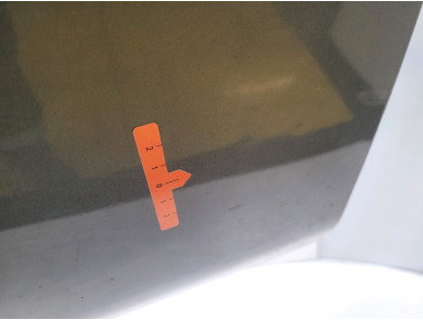 Left front door - Nissan MICRA III PH.1 - Gris Fonce - 80101AX130 - T1-9370A