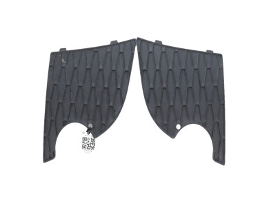 Lot de deux grilles latérales de pare choc avant occasion - Seat IBIZA - 6JL8536669B9