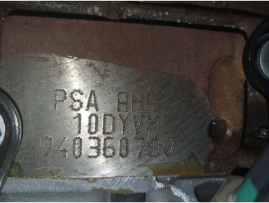 Moteur type RHR-J - Citroen C5 I PH.2 - T1-0676Y