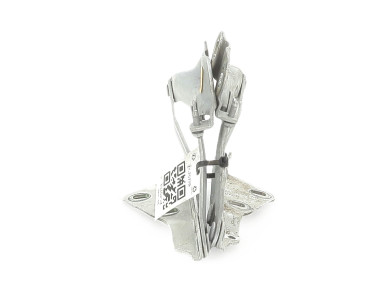 Hood hinges - Ford TRANSIT CUSTOM I PH.1 - Blanc - 2421364 - Z1-7077R