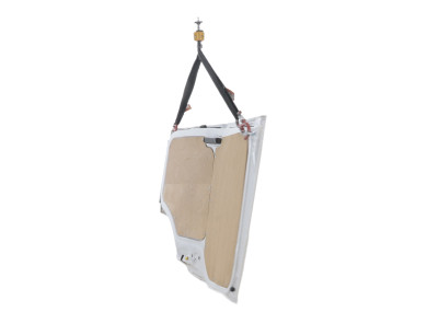 Right rear sliding door - Ford TRANSIT COURIER PH.2 - Blanc - 2484918 - M1-7790X