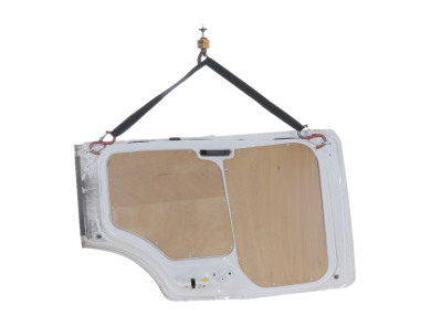 Porte latérale arrière droite - Ford TRANSIT COURIER PH.2 - Blanc - 2484918 - M1-7790X