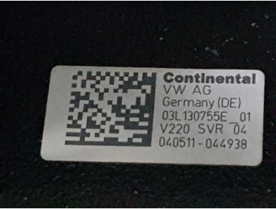 Engine type CAY-Q-QX - Volkswagen GOLF VI - P1-5719J