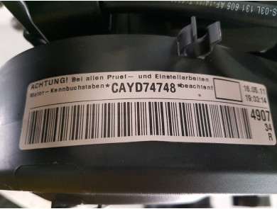 Engine type CAY-Q-QX - Volkswagen GOLF VI - P1-5719J
