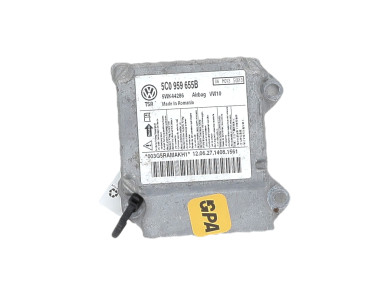 Airbag control unit - Volkswagen GOLF VI - 5C0959655B09W - H1-5317Y