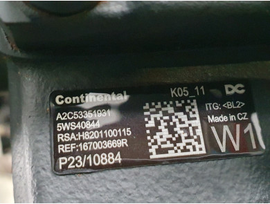 Engine type K9K656 - Renault SCENIC III PH.3 - F1-5390G