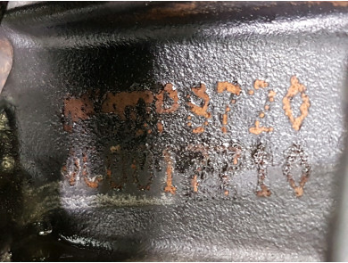 Moteur type F9Q872 - Renault MEGANE III PH.1 - M1-7260B