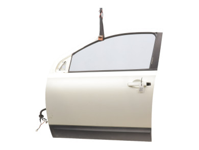 Left front door - Nissan QASHQAI I PH.1 - Blanc - H0101-JD0MD- H1-8566S