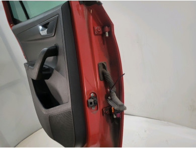Rear left door - Skoda FABIA III PH.1 - Rouge Fonce - 6V6833055A - K1-8854U