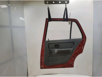 Right rear door - Renault CLIO I PH.1 - Rouge Fonce - 7751470529 - Y1-8793A