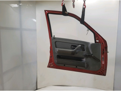Left front door - Renault CLIO I PH.1 - Rouge Fonce - 7751469956 - Q1-8736F