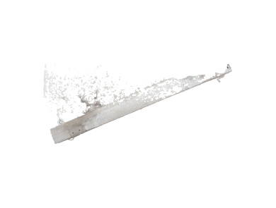 Front bumper lower reinforcement bar - Citroen C3 PICASSO PH.2 - Gris Clair - 0000742246 - X1-4008W