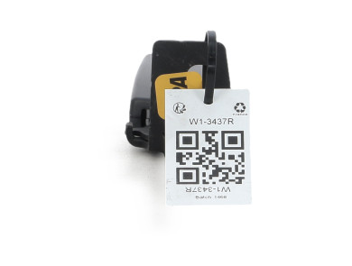 Left rear belt clip - Opel CORSA D PH.2 - 13274778 - W1-3437R