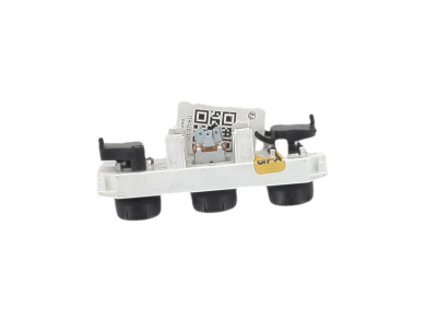 Heating control panel - Aixam S10 - PR2AA026 - U1-3708U