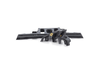 Rear bumper support set - Citroen C3 III PH.1 - Gris Fonce - 9813361280 - V1-6976P