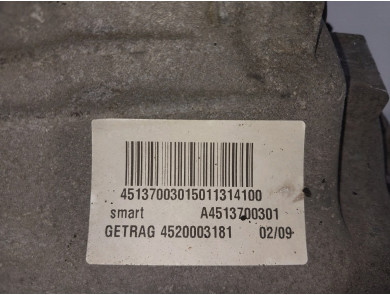 Gearbox type A4513700301 - Smart FORTWO II - Z0-7846G